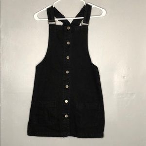 Arizona Jean Co. Black Overall Dress